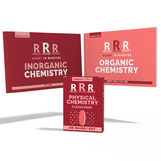 JEE Chemistry Flashcards (Mains/Advanced)