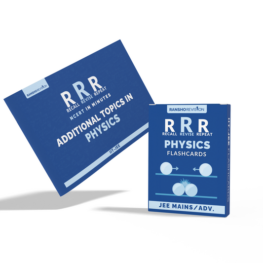 JEE Physics Colourful Flashcards (Mains/Advanced)