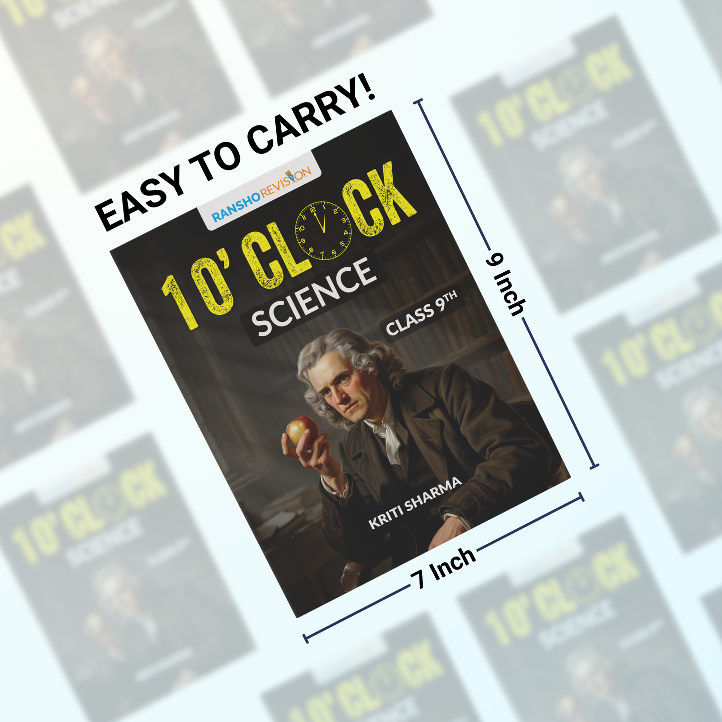 1' o Clock Revision book for Science for class 9th CBSE 2026