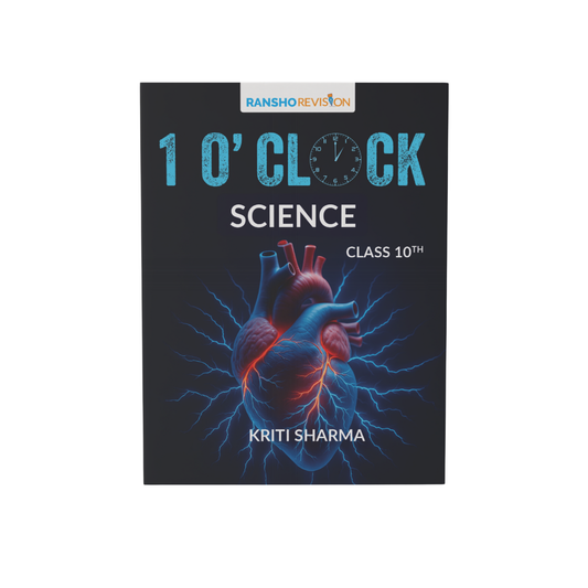 1'o Clock Revision book for Science for class 10th CBSE 2026