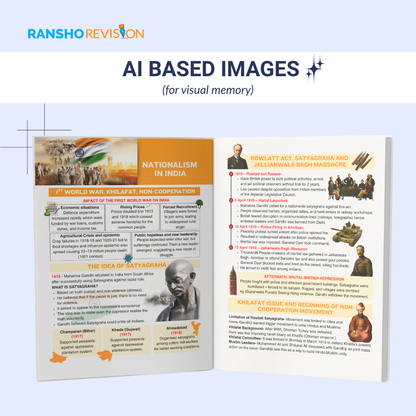 1'o Clock Revision book for Science and Social Science for class 10th CBSE 2026 (Set of 2)