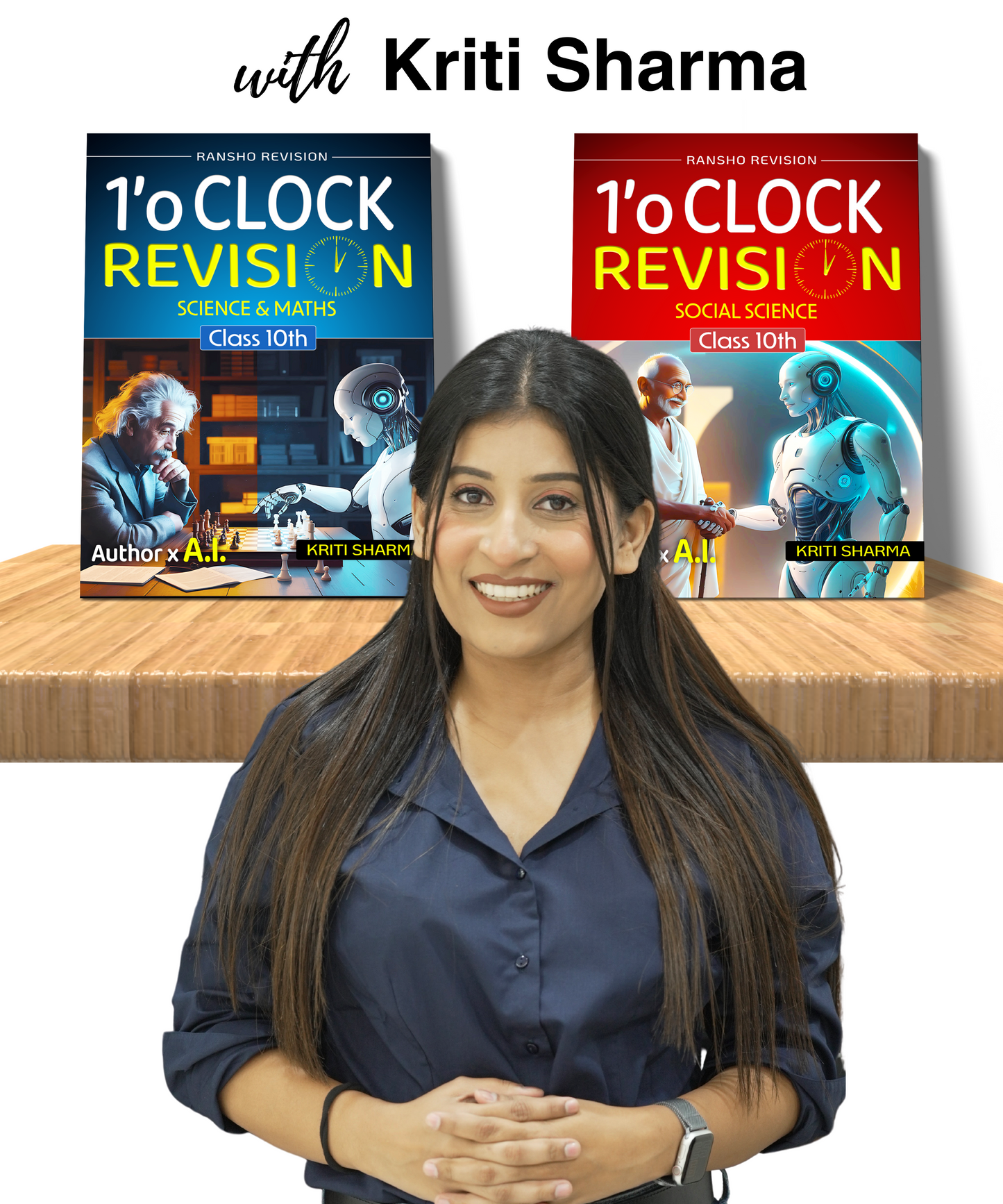 1'o Clock Revision book for Science, Maths and Social Science for class 10th CBSE 2025 (Set of 2)