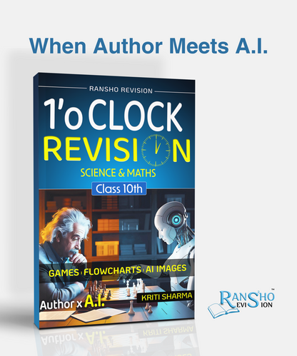 1'o Clock Revision book for Science and Maths for class 10th CBSE 2025